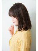 大人可愛い/ナチュラル小顔ボブ/メンテナンスカット