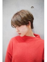 レンジシ オモテサンドウ(RENJISHI omotesando)&nbsp;くせ毛風小顔マッシュショート 《RENJISHI 池田》