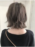モカアッシュベージュ×ボブ♪