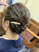 ヘアースタジオ ビームス 西江井ヶ島店(Hair Studio BEAMS)&nbsp;結婚式アレンジ