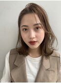 【GARDEN武田美奈】ナチュラルハイライトベージュカラー