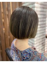 グランアージュ 池袋東口店(grandage)&nbsp;【grand age池袋東口店】ミニボブ×控えめバレイヤージュ