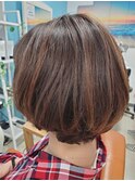 アレンジ自在ボブ/20代/30代/40代/50代/倉敷/南町