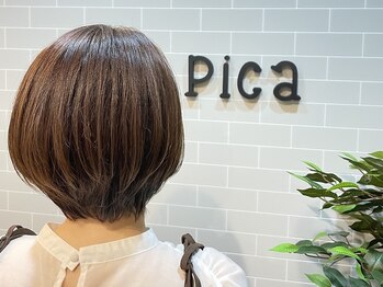 ピーカ(Pica)の写真/シンプルなスタイルほど差が出るショートヘア！骨格や髪質を見極め扱いやすいスタイルを再現◇【 Pica 】