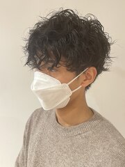 〔mist〕メンズパーマ/スパイラルパーマ/韓国/金沢文庫/金沢八景