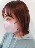 春におすすめ垢抜け暖色インナーカラーデザインカラー