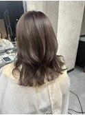 透明感増し増しパープルグレージュ