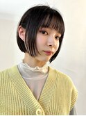 ♪モテ愛され似合わせ韓国ボブシアーカラーフルバング