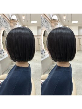 エル バイ ロンド 関(elle by Lond) [elle by lond]栗原　瑠世　大人ボブ　内巻き　20代30代