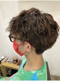 メンズ大きめスパイラル