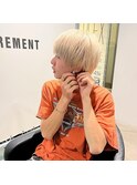 外国人風ミルクティーベージュ