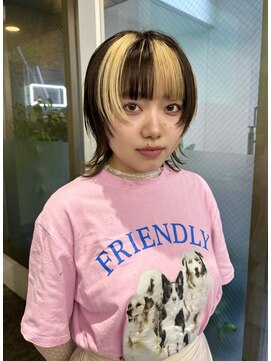 レコ 渋谷(LECO) デザインカラーミディアムウルフ