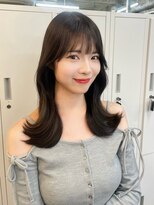 アリュウル 表参道 青山(Allure) 赤み消し◎透明感グレージュ×韓国くびれ巻き 学割U24