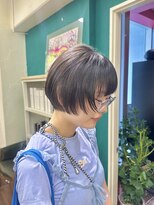 ジーテ 渋谷(gite)&nbsp;マッシュボブ×フェイスレイヤー「渋谷/髪質改善/髪質改善TR」