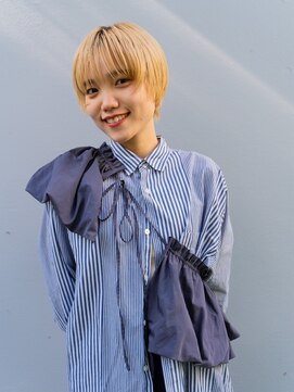 デビュー 沖縄泡瀬店(Debut) 前髪/アンブレラカラー/こなれミディ/イメチェン/ウェーブパーマ