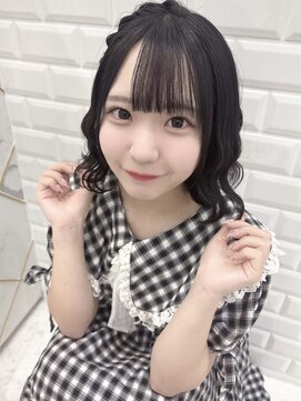 リルミー(Lilme) ボブさんに！ふわふわ編みたらし＊まゆ