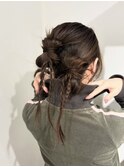 【kumu】お呼ばれアレンジ♪韓国風カチモリリボンヘア