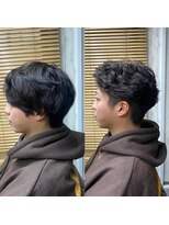 アヤメ(ayame)&nbsp;【ayame大泉学園】スパイキーパーマメンズ_1