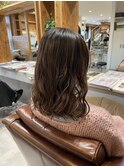 20代30代40代大人可愛いミディナチュラルくせ毛風