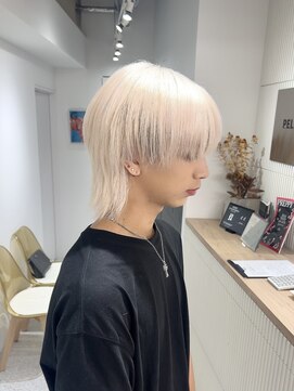 メンズペレ 渋谷(MEN'S PELE) ニュアンスパーマ/韓国マッシュ/スパイキーショート/渋谷