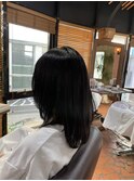 【ホワイトグレージュ/デジタルパーマ/ミニウルフ】千葉香奈