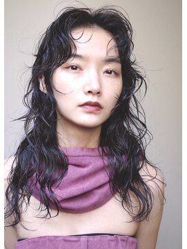 ザ ストラマ(THE STRAMA) harumiya顔周りレイヤーモイストパーマ/くるくるパーマ/ウルフ