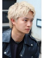 リークフー(Ree cu fuu)&nbsp;スパイキーショートボックスショートシャドーパーマ