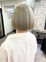 エスト 大阪梅田(EST) ブリーチ ダブルカラー+馴染ませカット