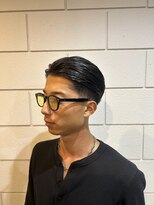 イッヒ 茅ヶ崎(IHHI)&nbsp;men'sオールバックショートスリックバックフェード