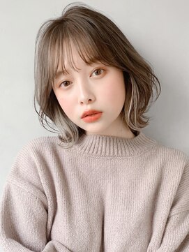 リヤン 表参道(lyann) シースルーバングデジタルパーマ大人可愛い艶感#201f1003