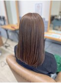 明るさも兼ね備えた透明感カラー