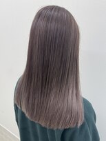 アニー 松戸(ANNI) ホワイトグレージュ/ミニウルフ/デジタルパーマ/チェリーブラウ