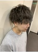 メンズツイストパーマスタイル