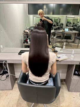 髪質改善/髪質改善カラー[#渋谷駅#縮毛矯正#ストレートパーマ]