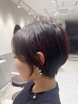 エン バイ ユアーズヘア 銀座店(eN° by youres hair) アクセサリーが映える！タイトショート！