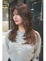 ロンドメリア 天神大名店(Lond Melia) 黒髪カタログ/オリーブグレー/ココアベージュ/に見せるヘア