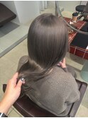 <ゲスト>ケアブリーチで作るくすみカラー、シアーグレージュ