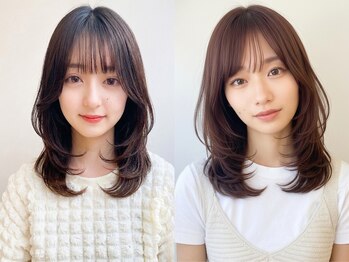 コア(CoRe.gn)の写真/似合わせカットで最旬スタイルへ！トレンド感のある顔周りレイヤーと毛流れで雰囲気もおしゃれに☆