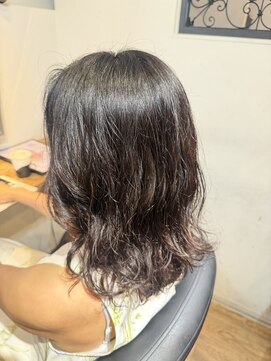 エストヘアーバイ フレンズ 新宿店(est hair by friends) 大人かわいいデジタルパーマ
