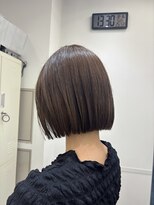 ドットトウキョウ 町田店(dot.tokyo)&nbsp;ダークアッシュ/ミディアムレイヤーカット/町田