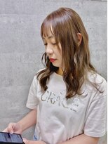 コワフュールトーリ フジグラン店(COIFFURE TORI)&nbsp;艶感ブラウン×ゆるふわセミロング