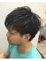 ヘアーサロン ミル(hair salon MiL) ツーブロック　束感ヘア　メンズパーマ