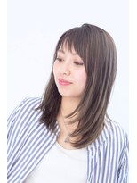 ヘアサロン アティリー(Hair Salon Attirer)&nbsp;西梅田/ボブ/グレーベージュ/白髪ぼかし【Attirer飯田裕之】