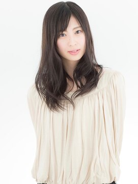 ソファ ヘア 仙台(Sofa) 【Sara仙台駅前】エフォートレス黒髪ロングウェーブ☆