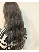 アールズ ヘアー(R s hair)&nbsp;グレージュ×ラフウェーブロング【R's hair yasu】