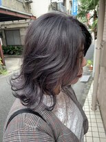 ラクヘアー 明大前(rakhair) メタリックバイオレット