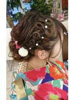 ヘアー＆フェイス ヤマ　ｈａｉｒ＆ｆａｃｅ　Ｙａｍａ&nbsp;成人式スタイル