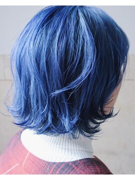 リュト(Lute) ボブ×ブルーヘア