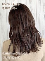 ヘブンリー(heavenly)&nbsp;【heavenly】 20代30代40代◎小顔 ネオウルフ外ハネアッシュ