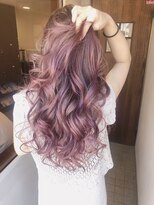 ソラシア solacia ヘアーメイク ピンクグラデーション